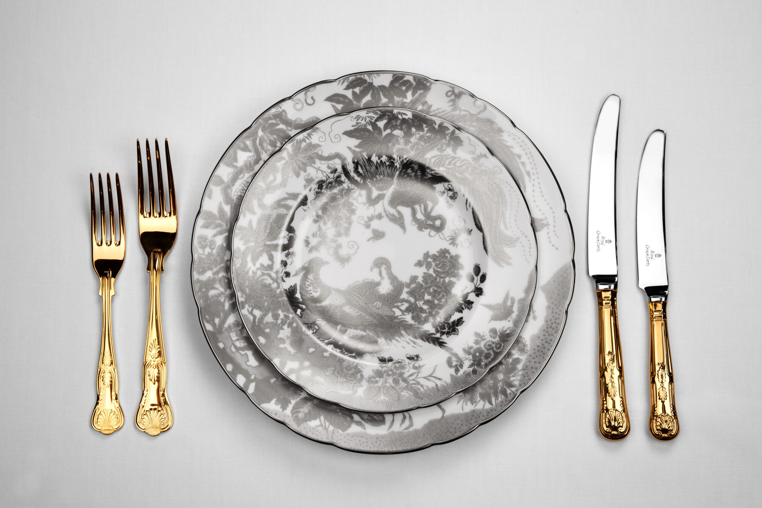 Aves Palladium - 33 Piece Dinner Service - Image 7