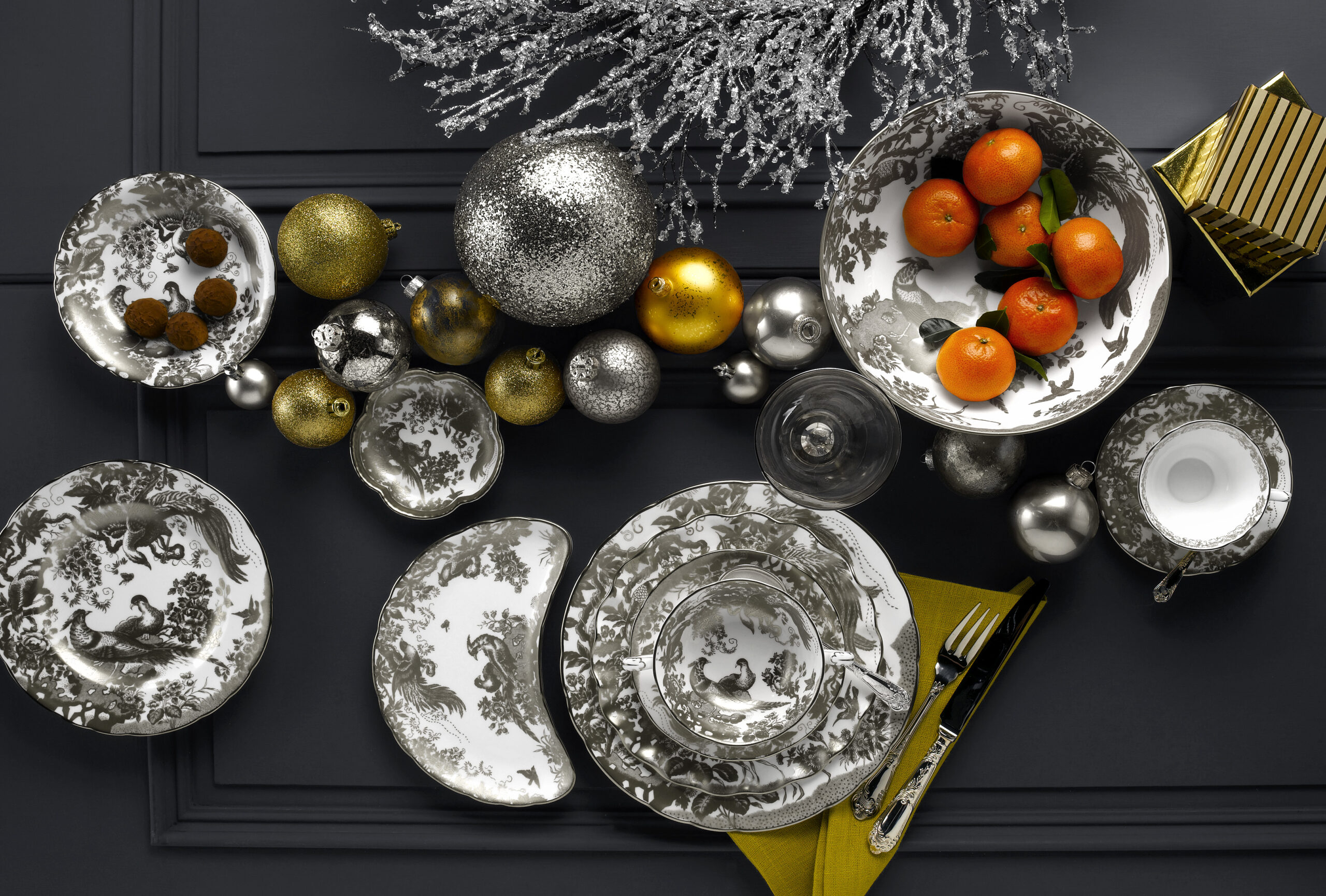 Aves Palladium - 33 Piece Dinner Service - Image 8