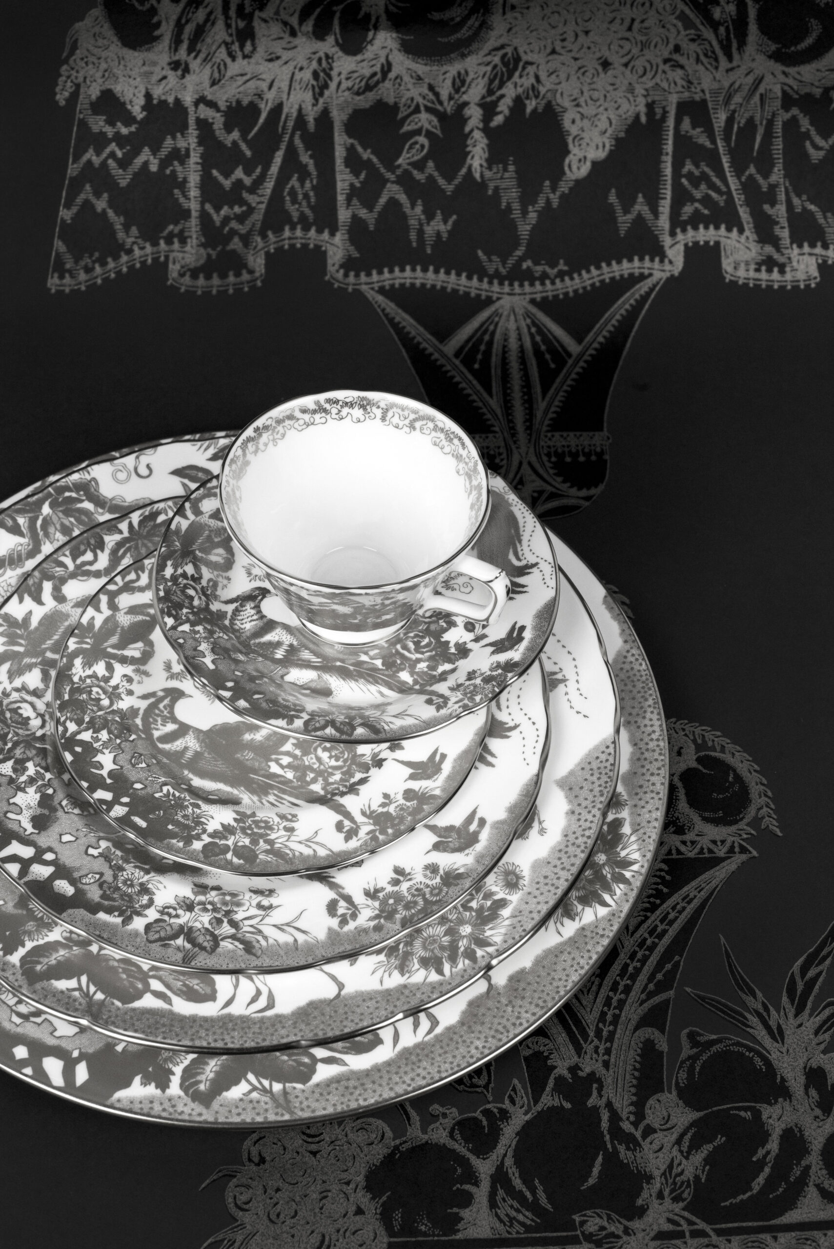 Aves Palladium - 33 Piece Dinner Service - Image 2