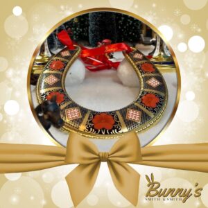 Old Imari Solid Gold Band Horseshoe 1st Quality