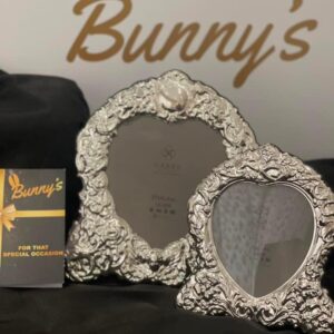 Carrs Sterling Silver Traditional 6"x5" Heart Photo Frame