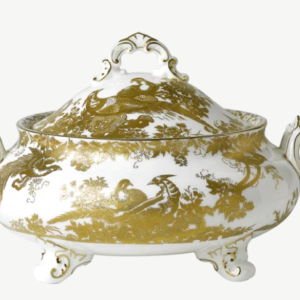 Aves Gold Covered Vegetable Dish - 1st Quality